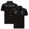 F1 Team Uniform Men's and Women's Racers Revers T-Shirt POLO Shirt Casual Short Sleeve Racing Suit Plus Size Peut être Custo158t