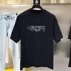 Diseñador de lujo Camisetas para hombres Letras en aerosol Camisas Camiseta para hombres Mujeres Verano Casual Camisetas de manga corta Camisetas Tops Algodón de alta calidad Múltiples estilos