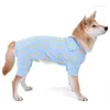 Hond Kleding Jumpsuit Roze/Blauwe Kleding Huisdier Mooie Puppy Dragen Kostuum Leuke Kat Nachtkleding Meisje S-XL