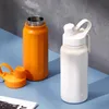 タンブラー950ml Portablethermos Water Bottle大容量ストロースポーツジム付きステンレスサーマルカップタンブラー真空断熱マグ230729