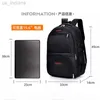 School Bags Men's waterproof new leisure laptop backpack large capacity youth backpack travel sports school backpack Z230801