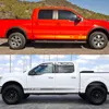 2 PZ Per Ford F150 F-150 Elegante Auto Porta Laterale Gonna Adesivi Corpo In Vinile Decalcomanie Racing Stripe Auto Decorazione Esterna Accessori270y