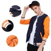 Mens Jackets Custom Printing Long Sleeve mens Baseball Jacket Men Plain Letterman wholesale Blank Varsity 230729