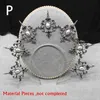 Headwear Hair Accessories Gothic Lolita Tiara Crown Headband DIY Material Package Christmas Vintage Sun Goddess Baroque Halo Headpiece Parts 230729