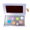 Eye Shadow Coosei Brand Magnetic Big Eyeshadow Pallete tom handgjorda ögonskuggmatt stor palett kan fylla 18st med 36 mm runda skuggor 230731