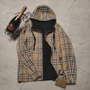 Diseñador de moda para hombre chaqueta primavera otoño Outwear rompevientos cremallera ropa chaquetas abrigo exterior puede deporte tamaño