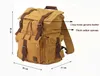 Sacs à dos de jour Vintage en cuir militaire toile sacs à dos de voyage hommes femmes école hommes sac de voyage grand sac à dos grand 230731