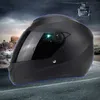 Motorcykelhjälmar Electric Motorcykelhjälm Black Women's Casque Moto Four Seasons Antifog Full Face Helmet Capacete Medelstorlek X0731