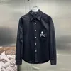 Mastermind Japan Jacket Мужские повседневные рубашки MMJ Рубашка с длинными рукавами 2023 Весна и осень Стиль Темный череп MMJ Джинсовый мужской кардиган 729