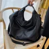 Evening Bags Unique Shoulder Women's Big Design Shopper Tote Large Capacity Hobos Bag Lady Soft Leather Messenger Handbag Torebki