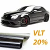 Car Sunshade 20% VLT Black Pro Home Glass Window Tint Tinting Film Roll Foils Anti UV Solar Protection Sticker Films Scraper266k