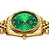 Horloges CHENXI Merk Top Luxe Dames Gouden Horloge voor Vrouwen Klok Vrouwelijke Dames Jurk Quartz Waterdicht Horloges 230729