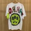 القمصان للرجال Viva Italia الرجال نساء للجنسين BR Graffiti Tshirt-Tee Jersey Cotton 240gram على حجم S-XL 230729