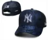 21 kleur zomer gaas Verstelbare Letter Ny baseball cap voor mannen en vrouwen modieuze verstelbare katoenen hoeden zonnebrandcrème hoed eend tong hoed N18