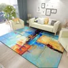 Carpets Watercolor Painting Carpets Doormats Rug For Home Bathroom Living Room Entrance Door Floor Stair Kitchen Bedroom Hallway R230728