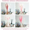 Decorative Flowers Lychee Life 22pcs Artificial Plants Pink Setaria Viridis Fluffy Pampas Grass Boho Reed Simulated Wedding Party Home Decor