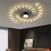 Ceiling Lights Modern LED Chandelier Indoor Lighting For Bedroom Hall Living Dining Room Acrylic Sunflower Decor Lamps