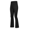 Pantalons de yoga coupe ajustée pantalons avant ouverts ensemble pantalons décontractés de sport nu haute élastique pour les femmes automne et hiver nouveau Style