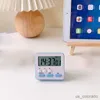 Timer, digitaler Küchentimer, große Ziffern, lauter Alarm, magnetische Rückseite, Countdown-Timer mit großem Display zum Kochen, Sport, Spielen