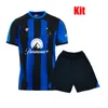 サッカージャージー2023 2024 Inter Barella Vidal Lautaro Eriksen Alexis Dzeko Correa Football Shirt 23 24 Milan Home Away Third Fans Men Top Kit Mens Adult Kids Kit