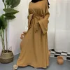 Abbigliamento etnico Abiti di moda musulmana Dubai Abaya Abito lungo Donna Islam Robe Ramadan Imposta modesto