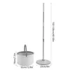 Mops Mop And Bucket Rotary Mo With Retractable Handle Floor Cleaning Tools Dirty Water Separation System For Toilet Kitchen Sink 230731