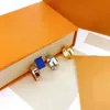 Unisex Luxe Ring voor Man Vrouwen Ringen Mannen Vrouw Sieraden 8 Kleur Geschenken Modieuze Accessories323E