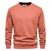 Mannen Hoodies Sweatshirts Covrlge Streetwear Katoen Sweatshirt Casual Effen Kleur Lange Mouw Lente Mannen Kwaliteit Klassieke Heren Kleding 230731