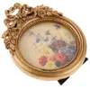 Frames Vintage Golden Frame Decorative Po Small Picture Family Decoration Bulk Display Mini Retro