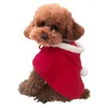 Hundkläder jul husdjurskläder för liten kostym Autumn Winter Cosplay Cat Coat Jacket Fancy Fleece Puppy Hoodies Kitten 231031