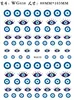 1pc Eye Series Nail Sticker Stickers for Nails Nail Art Decorations Charming Sticker Nail DIY Manicure Tattoos Foil Decals Nail ArtStickers Decals Nail Art Tools