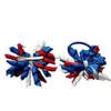 Girls Baby Korker Hair Bows Alligator Clips Elastic HairBand Curlers Ribbon 3 "Corker Bobbles Kids Ponytail Holder Lady Bobbles Bind