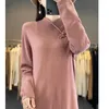 Abiti casual maglioni S con abito in cashmere per donna maglioni lavorati a maglia 2023 pullover invernali da donna NJ01