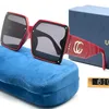 Мужчины дизайнерские женские очки классические бренд солнцезащитные очки мода Uv400 Goggle с коробкой Retro Rame Rame Travel Beach Factory Box