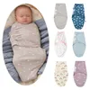 Blankets Baby Swaddle Wrap Blanket Cotton Printed Towel Infant Sleeping Bags For Boys Girls Born Bedding Receiving