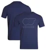F1 Team Racing Ubrania T-shirt Nowy mężczyzna z krótkim rękawem, dostosowany duży rozmiar