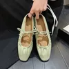 Klädskor balettlägenheter kvinnor moccasin casual loafers låg häl lyxdesigner bekväm kontorslägenhet barfota 231031