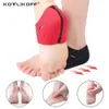 Schoen Onderdelen Accessoires Hak Protector Sokken Pads Voor Spoor Behandeling Fasciitis Plantaris Pijnbestrijding Druk Kussen 231031