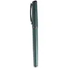 Penna gel in metallo di alta qualità verde da 0,5 mm, ricarica nera per penna a sfera