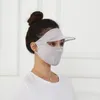 Bandane Maschera per protezione solare a pieno facciale con cappello da sole da equitazione da donna Protezione UV estiva sottile e traspirante