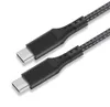 نايلون مضفر من النوع C إلى C Cable 60W PD Typec Cable 3A كابل الشحن السريع لـ 15 Samsung