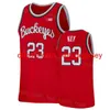 College Basketball Ohio State Buckeyes Jersey 10 Brice Sensabaugh 14 Justice Sueing 23 Zed Key 2 Bruce Thornton 4 Sean McNeil 13 Isaac Likekele Team NCAA