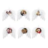 Feather Wings Sublimation Ornament Wood Christmas Sublimation Blanks Angel Wings Wholesale MM10.31