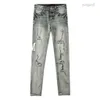 Designer Mens No RIPS Skinny A Mirri for Men Ripped Mens Pantal