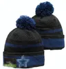 Dallass Beanie Vailies Dal Sox La NY Północnoamerykańska drużyna baseballowa Patch Patch Winter Wool Sport Krat Kapelusz Pom Czaszki A13