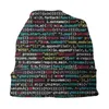 Bérets programmeur de codage Nerd Geek Bonnet chapeaux Cool tricoté chapeau hiver chaud Science Hacker Code informatique Skullies bonnets casquettes
