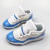 kinderschoenen 11 zwart 11s jongens grijze sneaker kersen ontwerper basketbaltrainers baby kind jeugd peuter zuigelingen schoen Jumpman meisjes kinderen wit blauw Sn 34Kh#