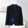 Mäns kostymer blazers designer lyxiga herrar ff sammet en knapp brudgum fest bröllop smokar smala fit män middag kostym jacka prom formell slitage a64j