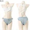 Ani Yacht Party Sexy Girl Beach Swimstuit Jeans Costumi da bagno Unifrom Donne Pamas Abiti Costumi Cosplay 2022 Nuovo cosplay