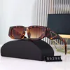 Óculos de sol de luxo designer polarizado óculos homens mulheres óculos de sol uv400 óculos sunnies quadro completo polaroid lente óculos quadrados com caixa e caso lunettes